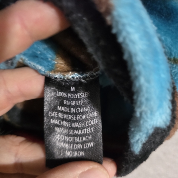 Trail Crest Womens 1/4 Zip Aztec Fleece Pullover Southwestern Size Medium - Picture 3 of 12